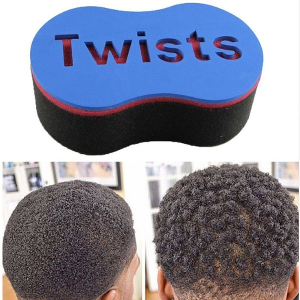 Hair Sponge Brush Magic Barber Twist Curl Sponge Dreads Locking Afro Coil Comb Tornado Care Tool