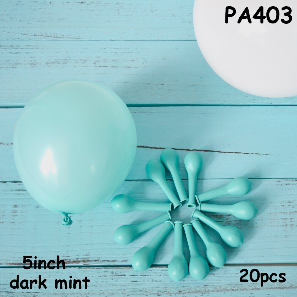 Summer Party Big Balloon Pineapple Flamingos Watermelon Hawaiian Party Decoration Wedding Deco Summer Balloons Kids Birthday: PA403 dark mint 5inc