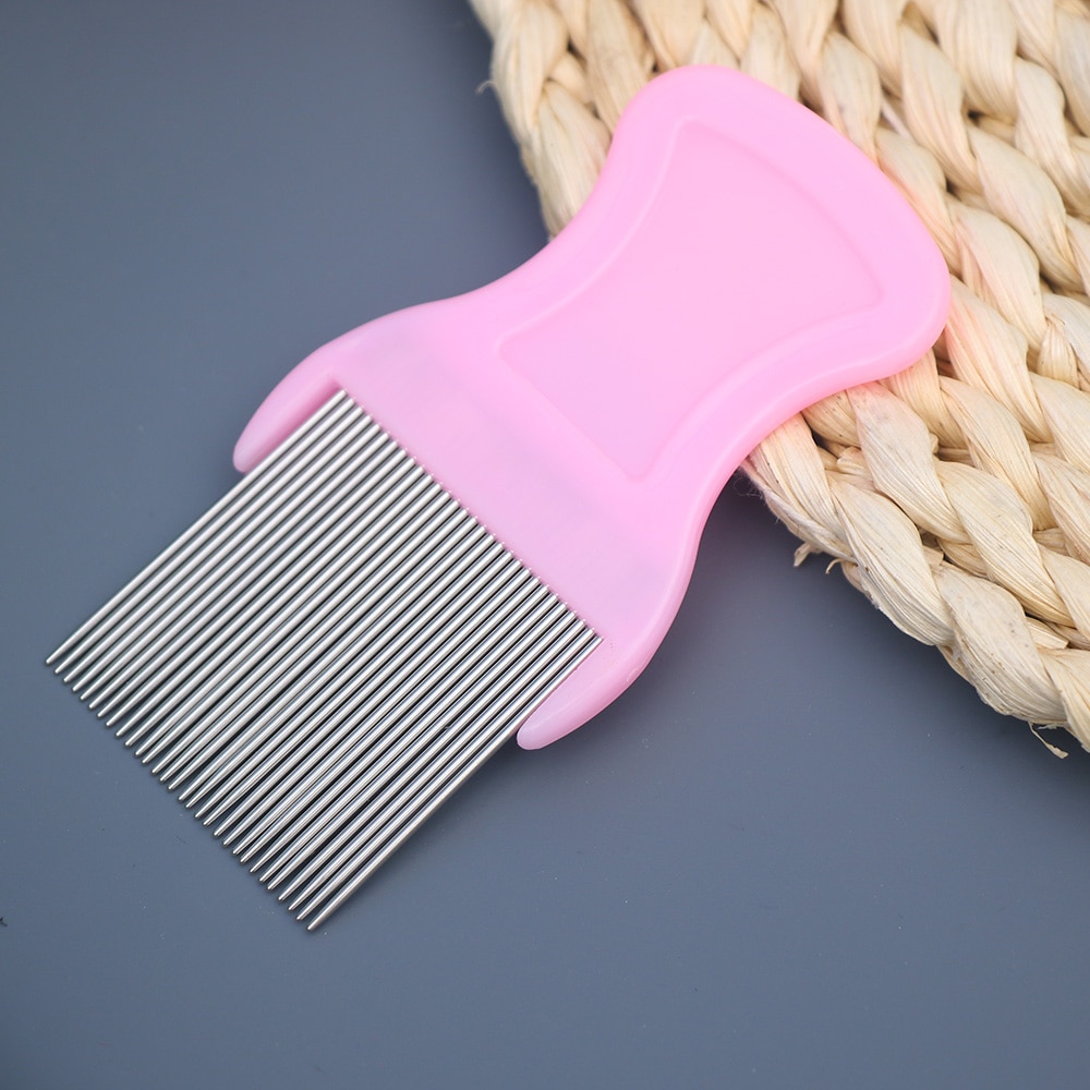 Hair Lice Comb Brushes Terminator Fine Egg Dust Nit Free Removal Stainless Steel