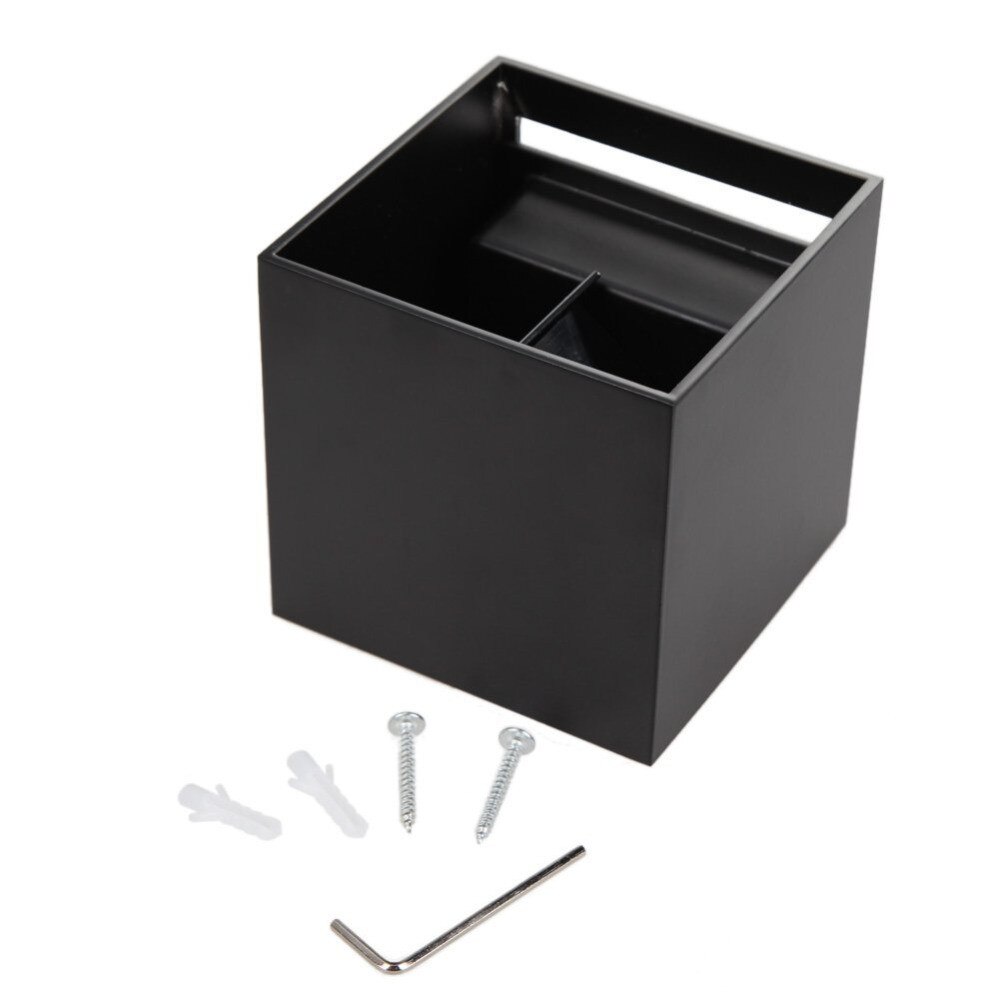 Ip65 waterdichte 12w binnen- en buiten led wandlampen moderne aluminium verstelbare opbouw kubus led tuin veranda verlichting