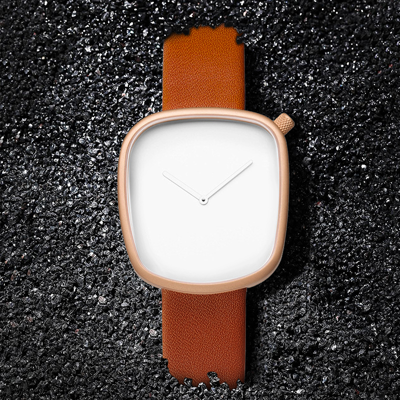 Zegarek TOMI minimalistyczny męski kwadratowy modny ultracienki zegarek minimalistyczny damski wysokiej jakości elegancki zegarek kwarcowy zegar prezent