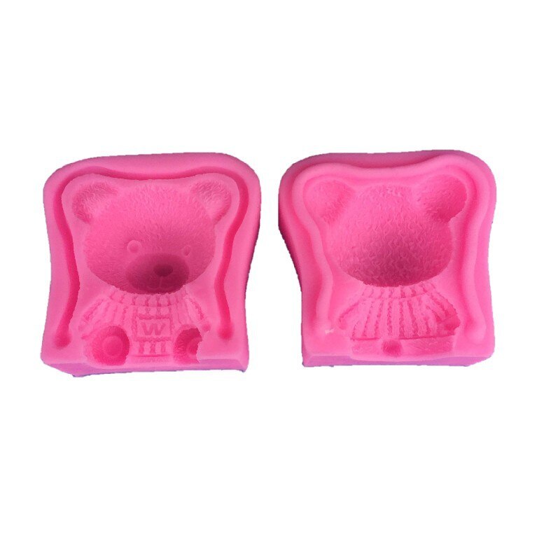 3D Teddy Bear Silicone Cake Mold Silicone Fondant ... – Grandado