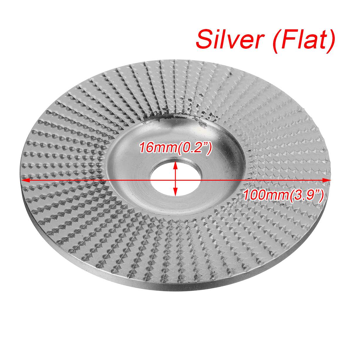 Ronde houten hoekslijpschijf schuurschijf haakse slijper wolfraamcarbide coating boring vormgeven schuren houtsnijwerk roterend gereedschap