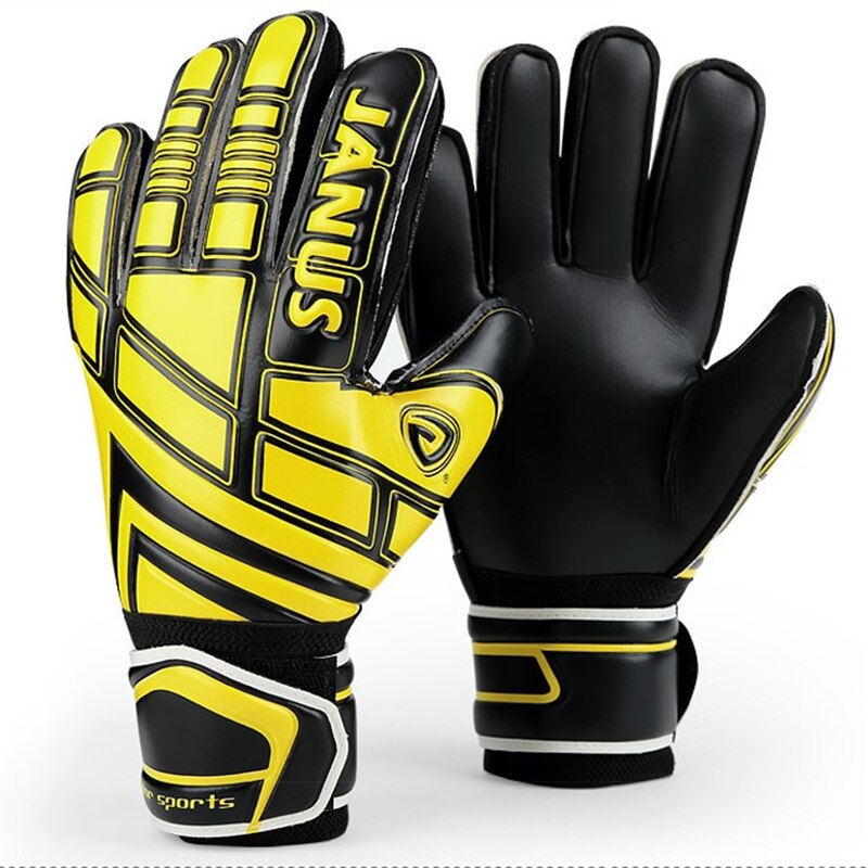 Thicken Breathable Non-slip latex Football Goalkeeper Gloves Goalie Soccer finger bone protection guard gloves