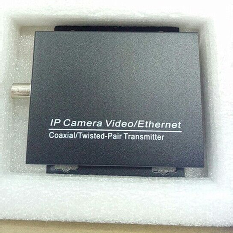 Ethernet Extender over coax converter for IP cameras Video / Ethernrt Coaxial / Twisted-Pair T 2KM