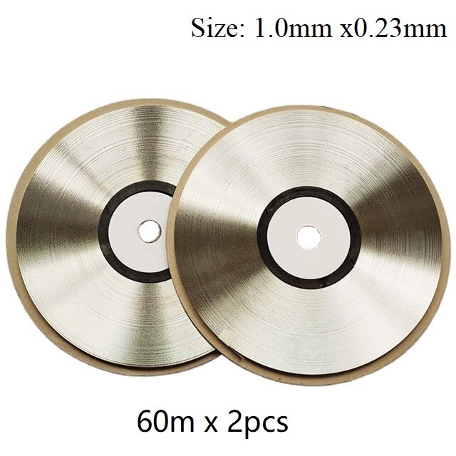 Solar Cell Busbar Wire Tabbing Wire Connector For Solar panel Diy 120m/Lot: 1.0mmx0.23mm