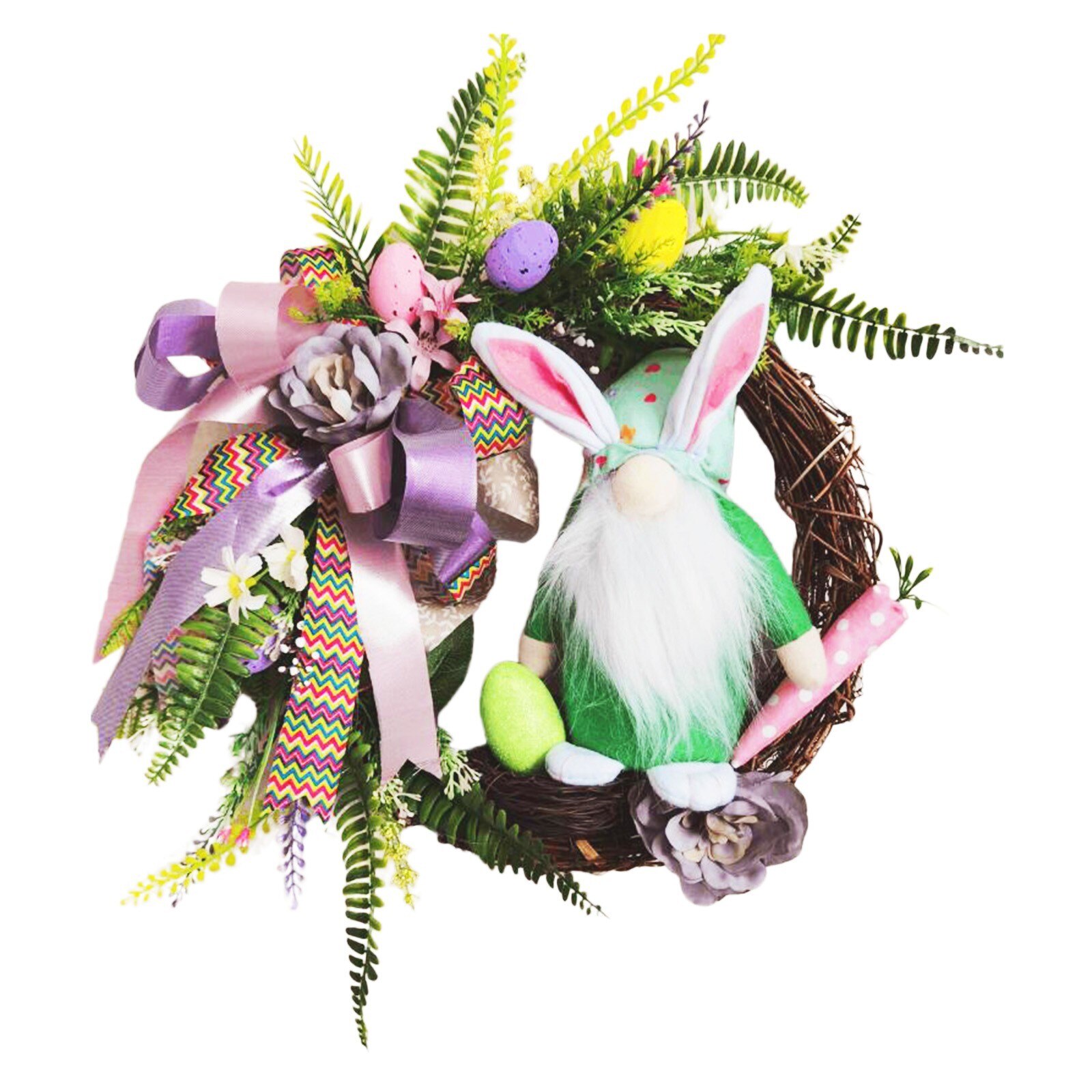 F# Easter Bunny Butt Wreath Kit Door Decorations Easter Spring Outdoor Hanging Easter Decorations For Home Wielkanoc Dekoracje: P
