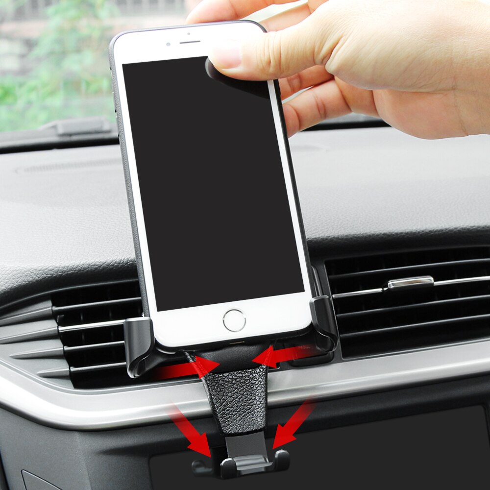 Soporte de teléfono para coche, montaje de Clip de ventilación de aire para Mercedes Benz W203, W211, W204, W205, W212, CLK A, B, C, E, S, clase V