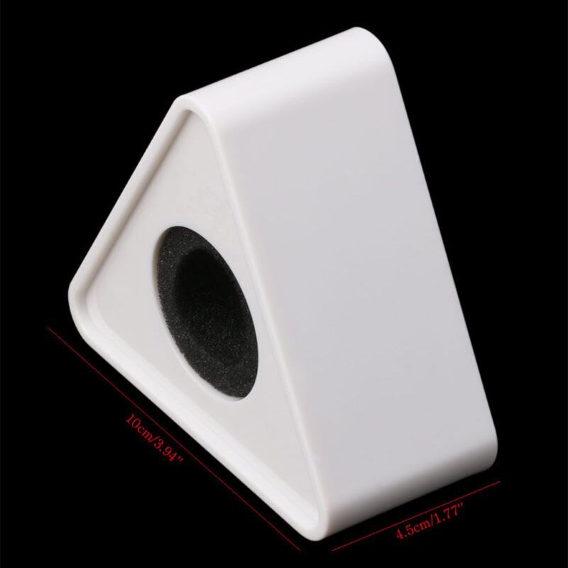 W3JB Black Hole Triangular Mic Microphone TV Interview Logo Flag Station DIY