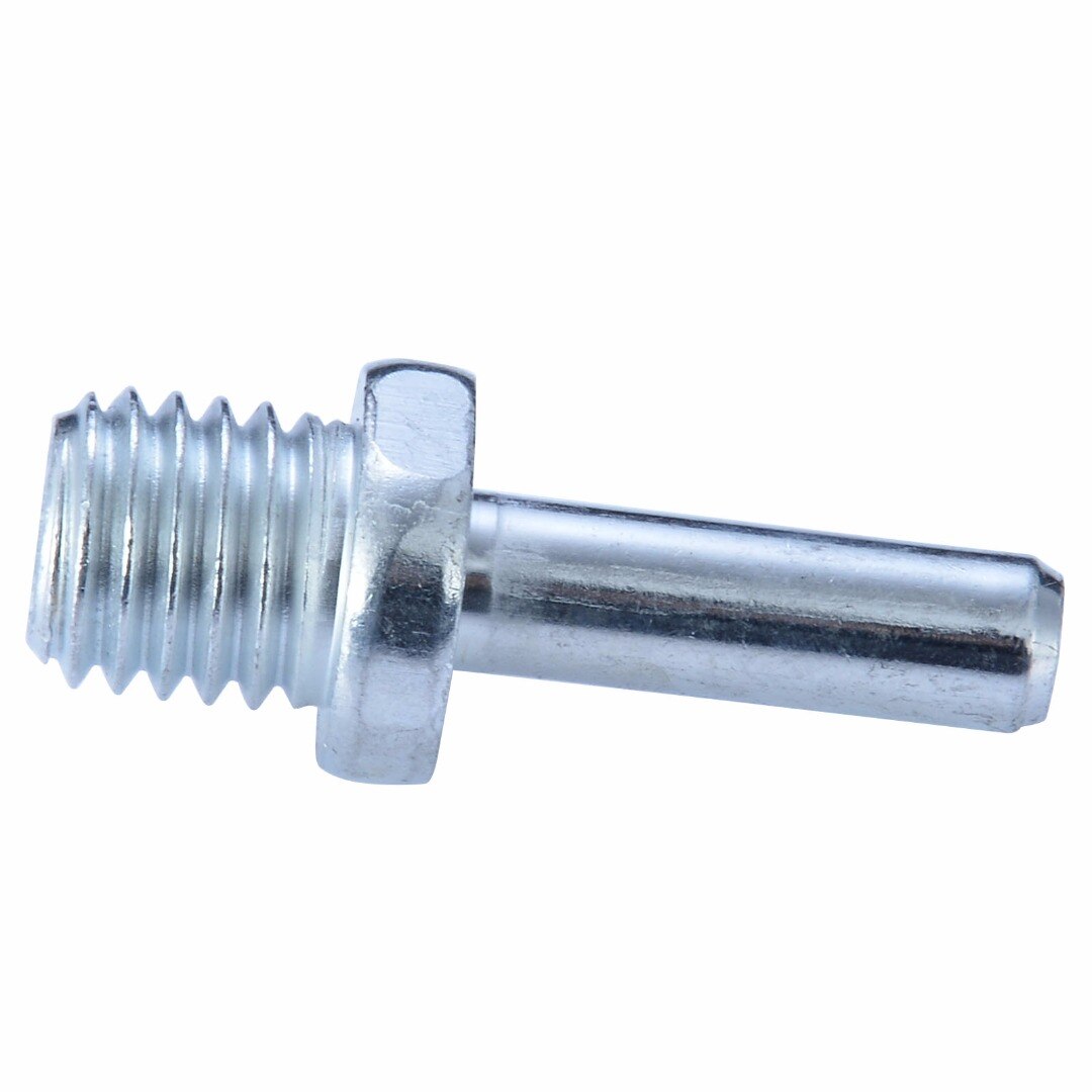2 stücke Edelstahl M14 Schraube Spindel Bohrer Adapter Sichern Pad Draht Pinsel Für Auto Polnischen Wachs Schaum Schwamm Pad polierer Puffer