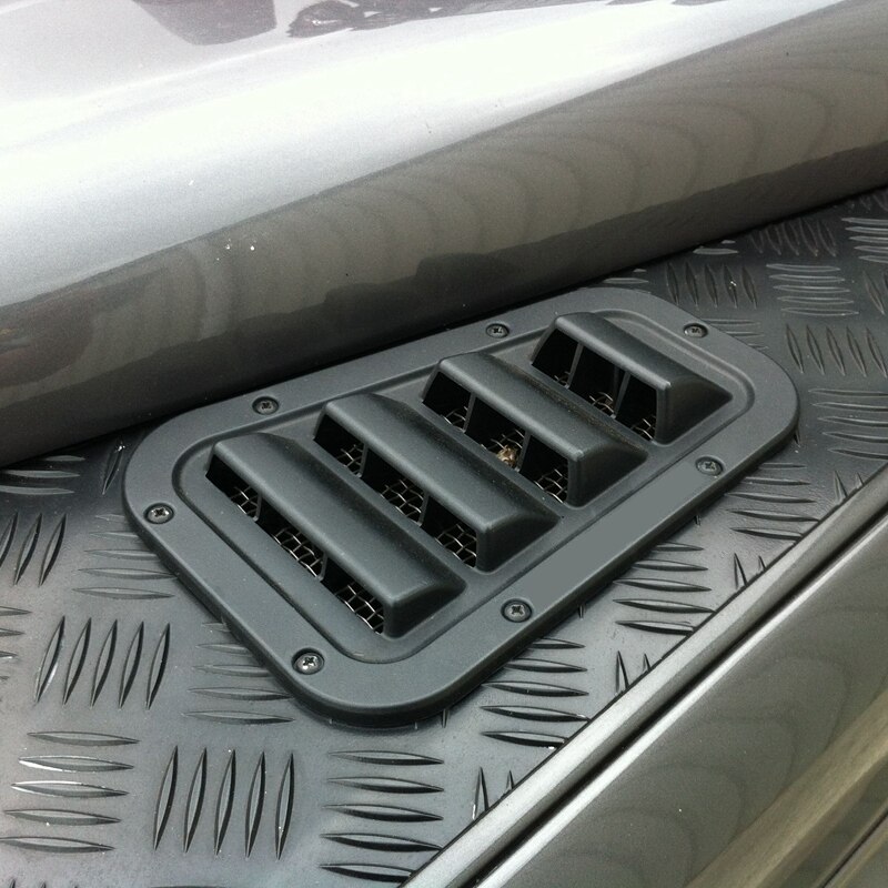 Capot avant pour Land Rover Defender 2004 – , couvercle de garniture latérale, entrée d&#39;air, évent, neige