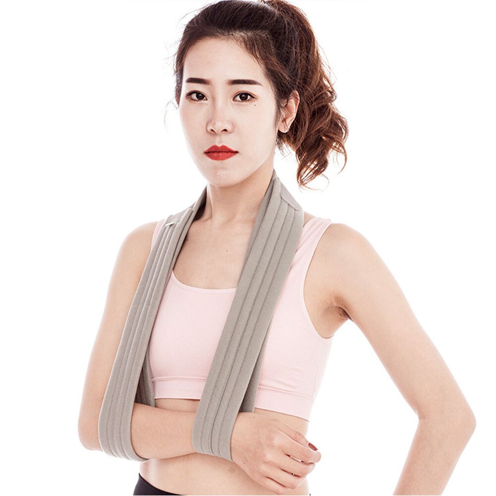 Fracture Shoulder Strap Forearm Arm Sling Recovery Brace Widen Adjustable Length Rotator Cuff Breathable Bandage Adults