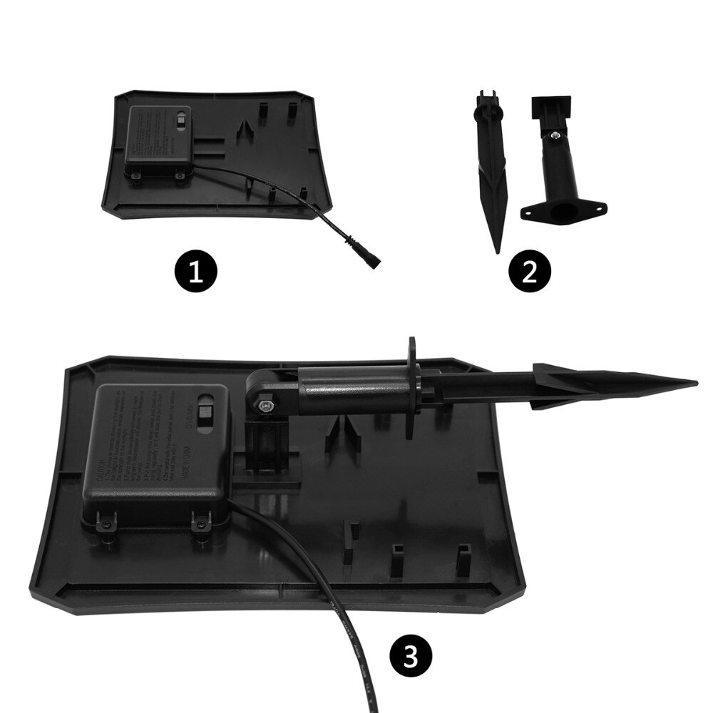 7V 1.2W LED Light Solar Panel Water Pump Kit Pool Garden Pond Submersible Solar Powered Fountain With built-in battery
