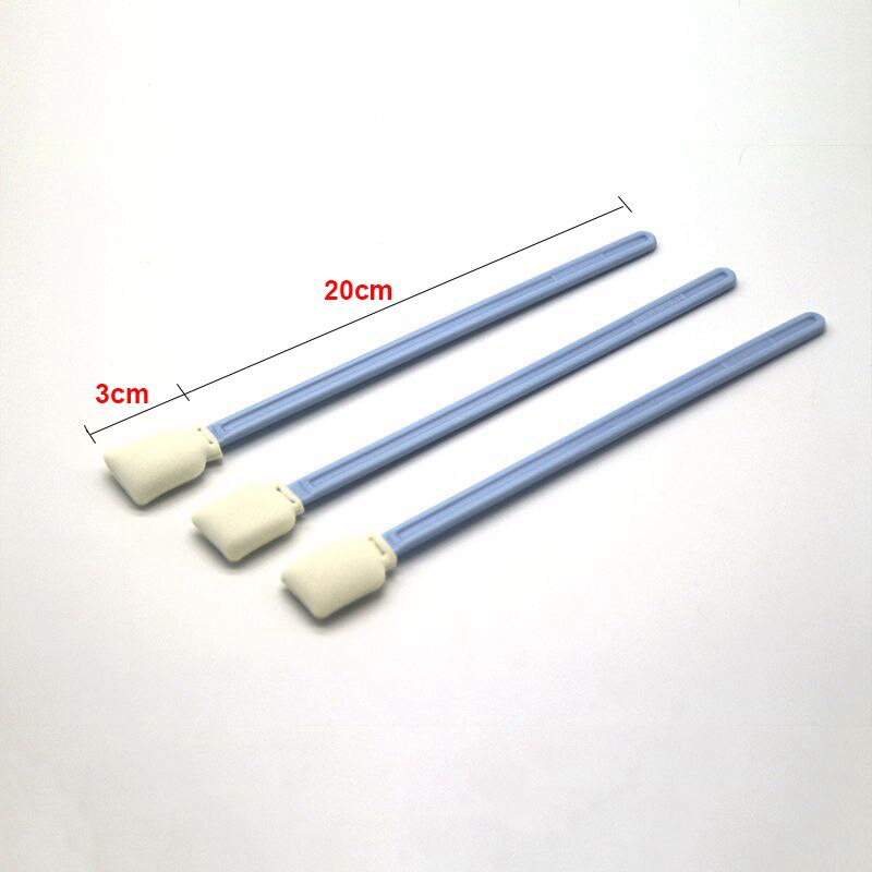Inks Cleaning Cotton Swab For Roland Epson Mimaki Mutoh Inkjet Eco Solvent Printer Printhead Sponge Sticks Swabs Foam Bud: 23cm Swab 150pcs