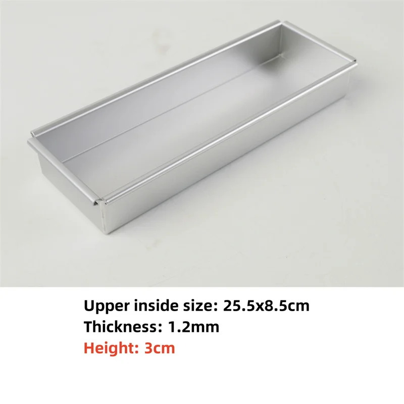 6~10 inch square rectangle Detroit Pizza Pan Deep Dish Pizza Pan Non Stick Pizza tray Square Baking Pan Bakeware Aluminum tray: Orange