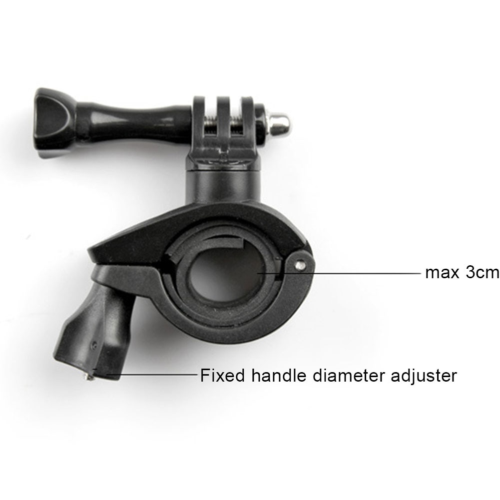 Équitation universelle pince Portable vélo montage poignée caméra accessoires extérieur vélo support moto support pour Gopro Hero