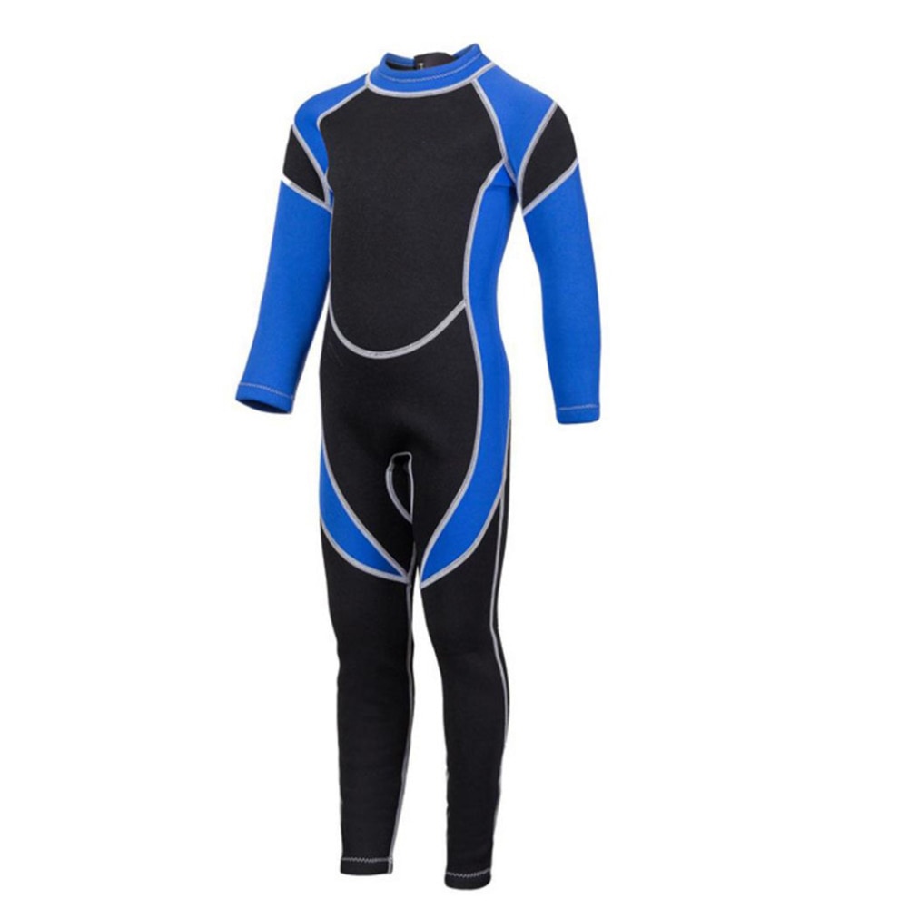 Combinaison de plongée en néoprène pour enfants, maillot de bain à manches longues pour garçons et filles, une pièce de surf, apnée, rashguard