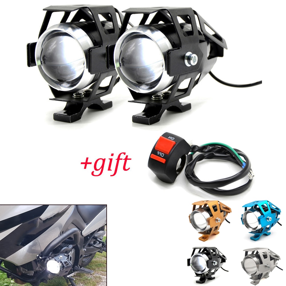 Faros delanteros LED para motocicleta foco de luz Led para motocicleta, 12V, para Kawasaki VERSYS 650 1000 300X KLZ1000 W800 Cafe