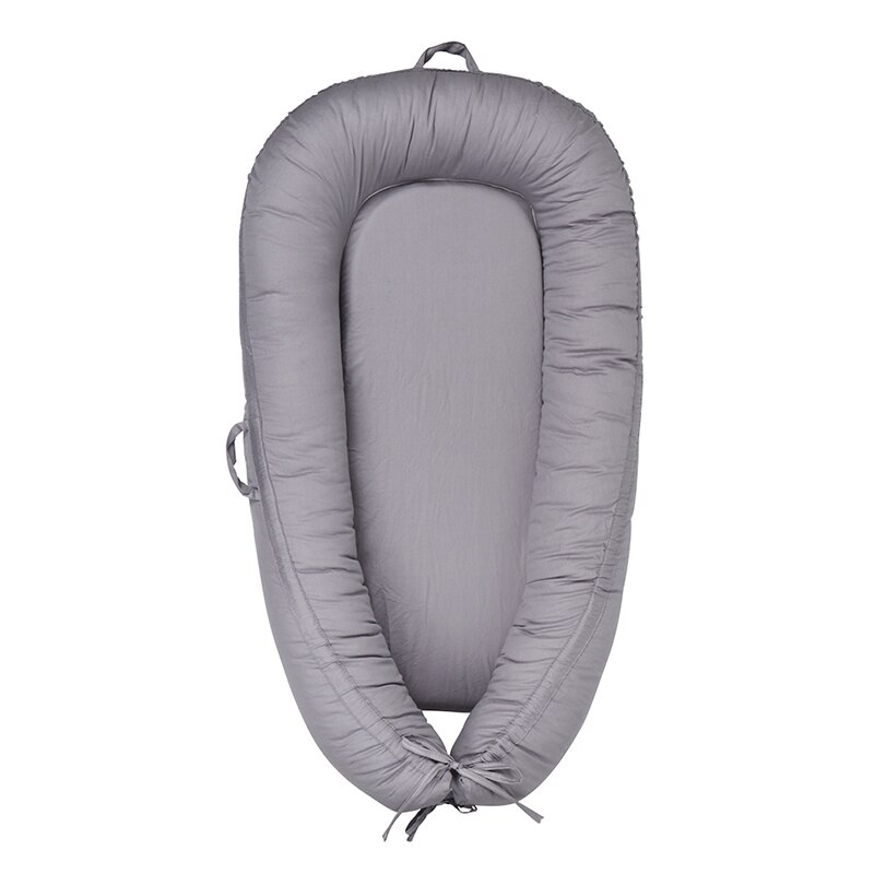 90*50cm babyseng baby transportabel reiseseng vugge smålåve avtagbar barneseng soveseng kurv støtfangere seng sikkerhetsbeskyttelse