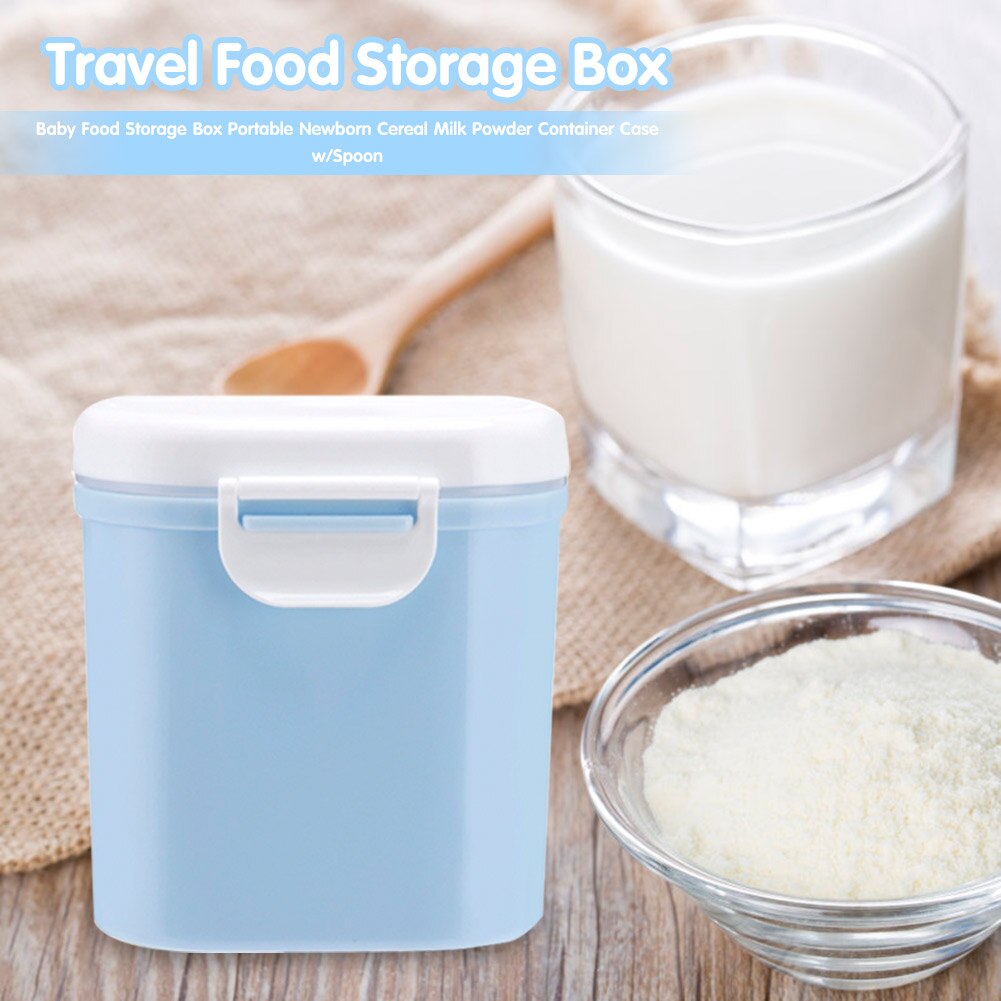 Baby Milk Powder Container Formula Dispenser Travel Sealed Food Storage Box