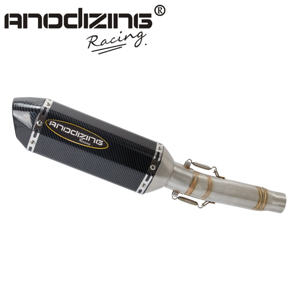 Motorfiets Uitlaatsysteem Slip Op Midden Pijp Link Uitlaat Voor Honda CB300F CBR300R CBR300 Slip-On met Uitlaat