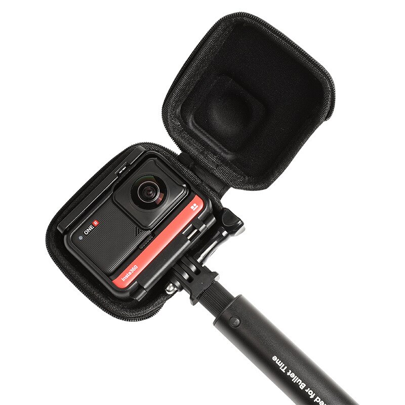 Caso de transporte mini saco armazenamento à prova dwaterproof água escudo protetor para insta360 um r/4 k panorâmica edição esportes acessórios da câmera: ONE R