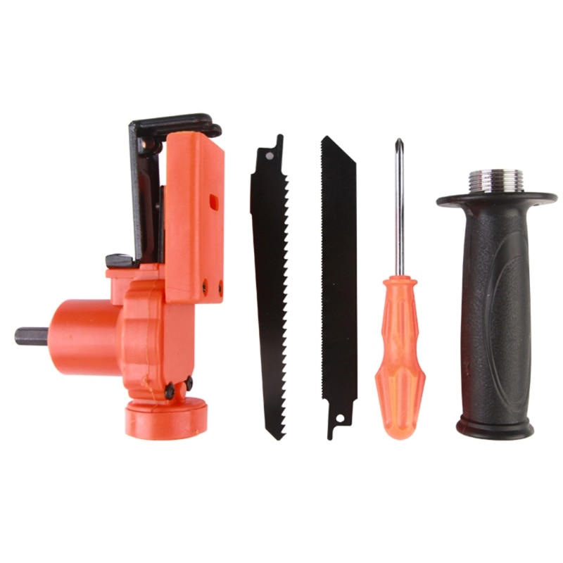 Reciprocating Saw Attachment Adapter Change Electric Drill Into Jig Saw Tool