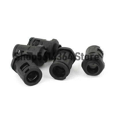 10 Pcs PG9 16mm Thread Quick Connector Pipe Fitting for AD13 Corrugated Conduit