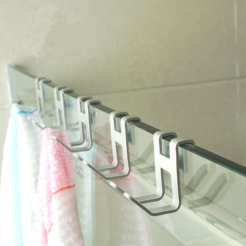 KEABATH 2 paar Douche Deur Handvat Knop, Chrome Douche Glas Deurklink Pull Handvat 145mm Gat naar Gat voor Douche Behuizing Vervanging