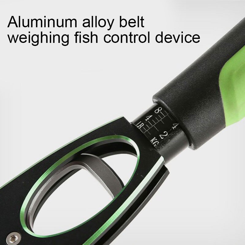 Fishing Aluminum Fishing Pliers Hook Remover Braid Line Cutting or Fishing Lip Grip Grabber with Scale ALS88