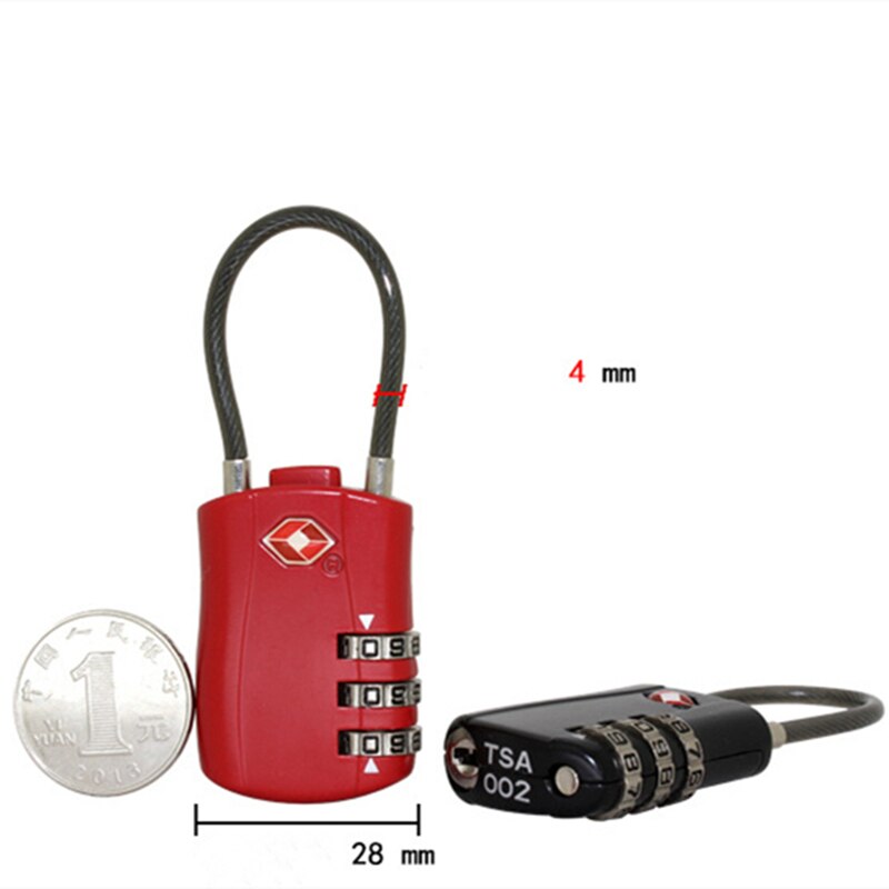 Master Lock TSA Locks Smart Combination Lock for Travel Luggage Suitcase Anti-theft Code Padlock Customs Password Lock