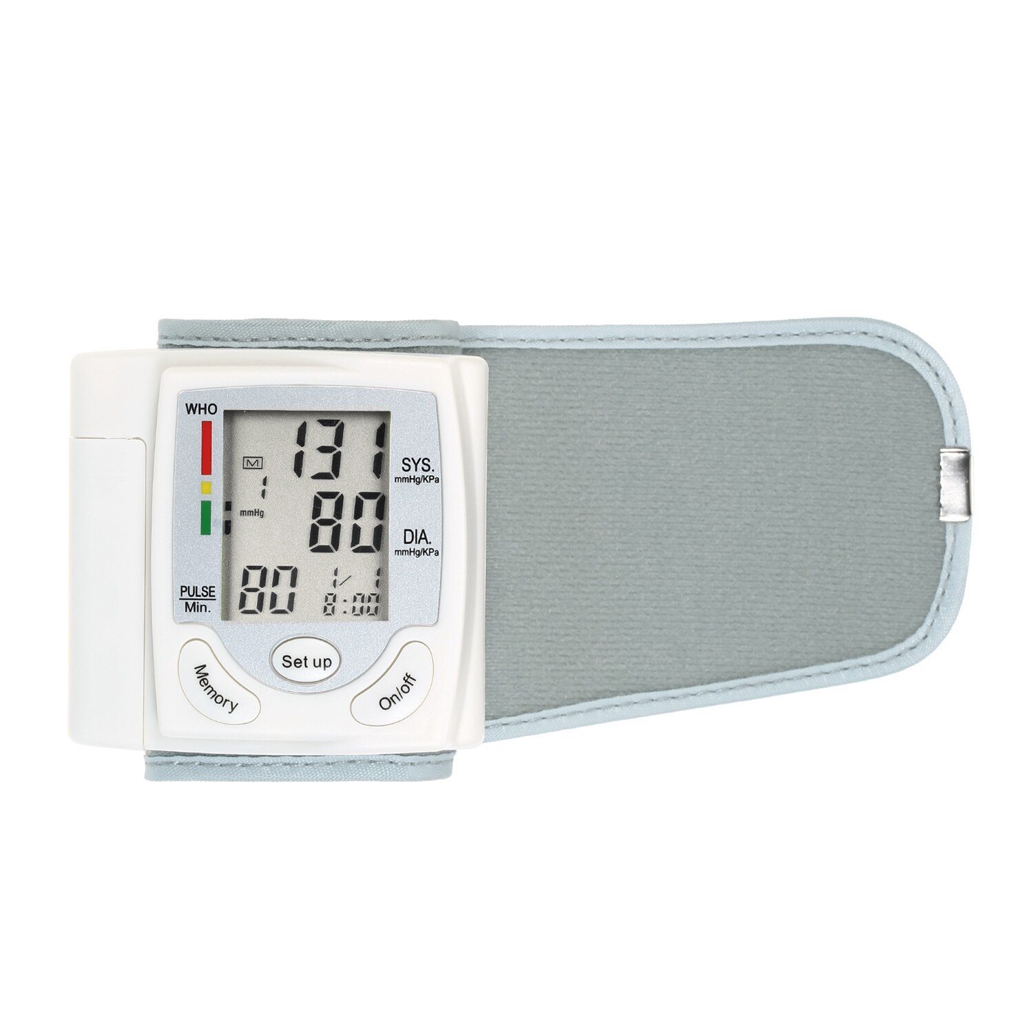 LCD Display Blood Pressure Monitor Wrist Pulse Meter Automatic Digital Pulsometer Sphygmomanometer Family Diagnostic-tool