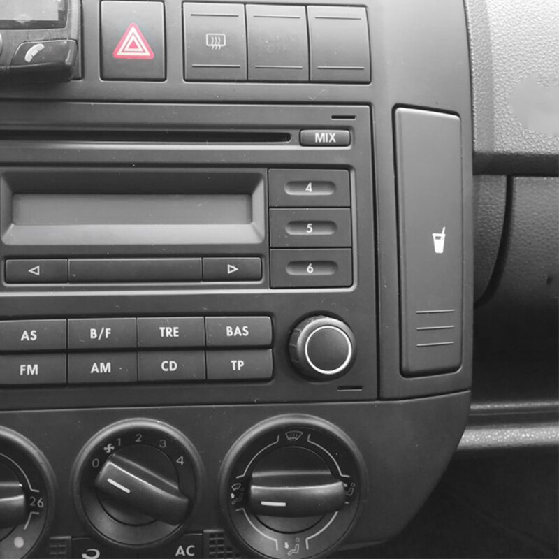 fessura per scheda portabicchieri consolle centrale auto per-polo 9N 2002 2003 2004 2005 2006 2007 2008 2009 2010 6Q0 858 602