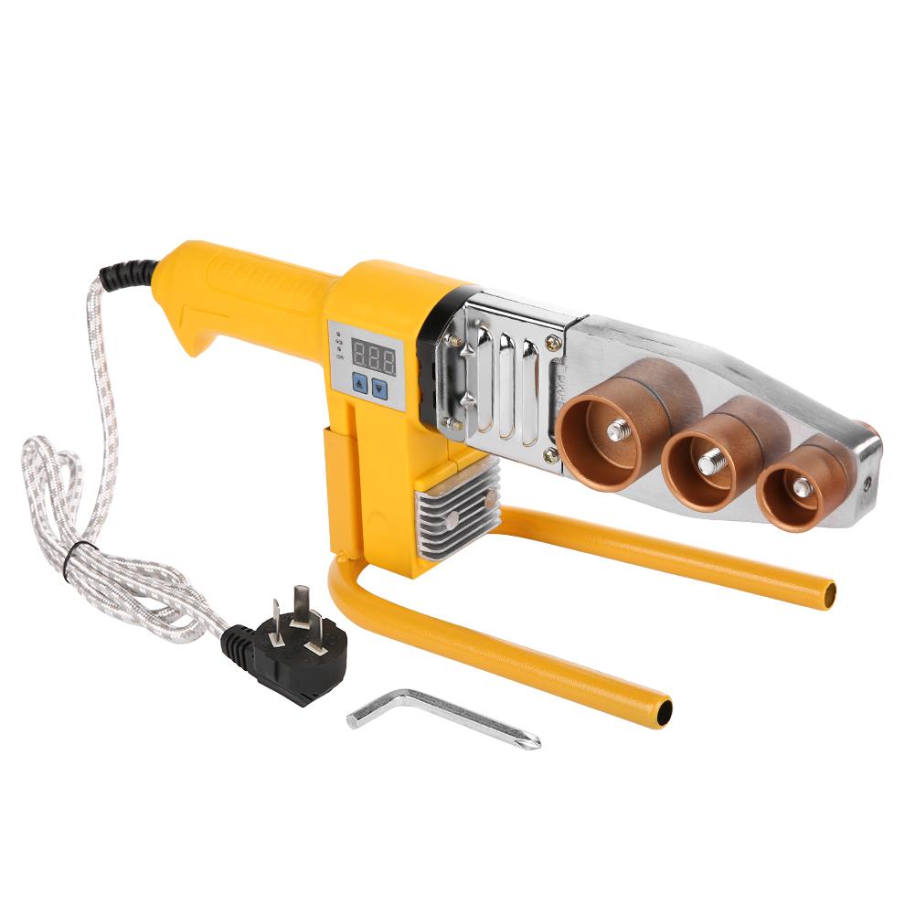 Pistolet à chaleur 750 W PPR tuyau Machine à souder Tube électrique chauffage thermofusible outil avec affichage numérique CN Plug outils pneumatiques