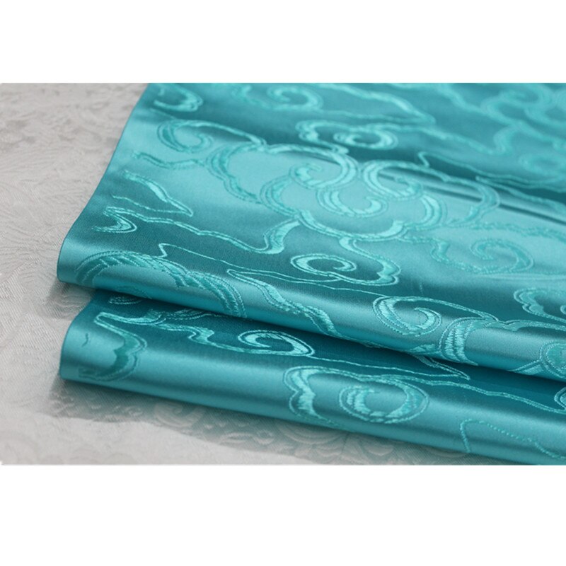 CF420 1yard Solid Clouds Brocade Fabrics Chinese Silk Brocade Jacquard Fabric For Chinese Dress For Adults Chinese Style Cushion