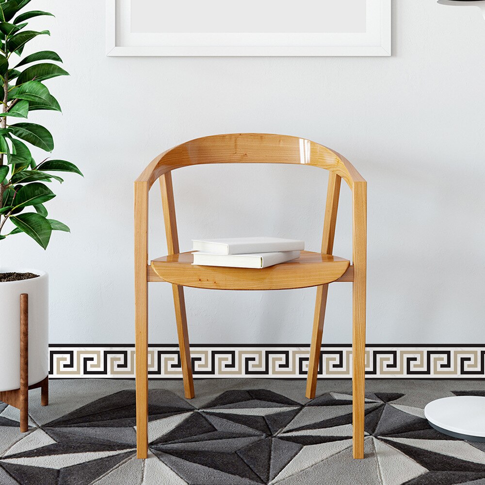 2M Self-Adhesive Side Line Tile Sticker Bathroom Kitchen Restaurant Wall Stair Floor Border Tile Sticker Wall Sticker Home Decor