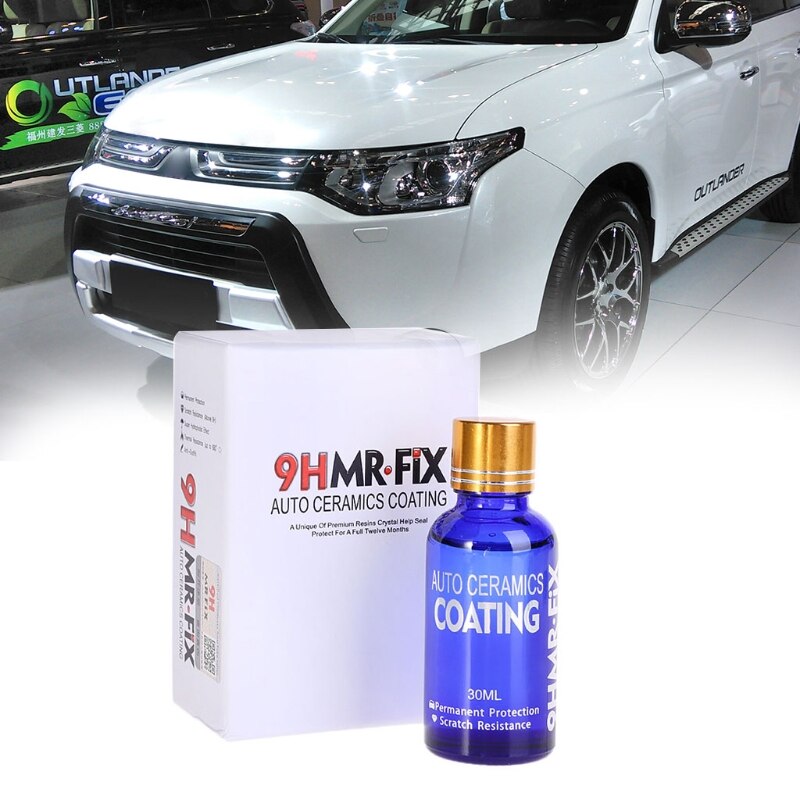 Revestimiento de pintura antiarañazos para coche, esmalte líquido de cerámica, 30ML, 9HMR