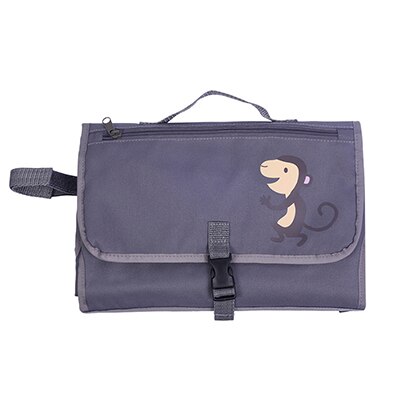 Baby bärbar hopfällbar blöjbyte vattentät matta snygg väska reseförvaring skötbord clutch baby care pro