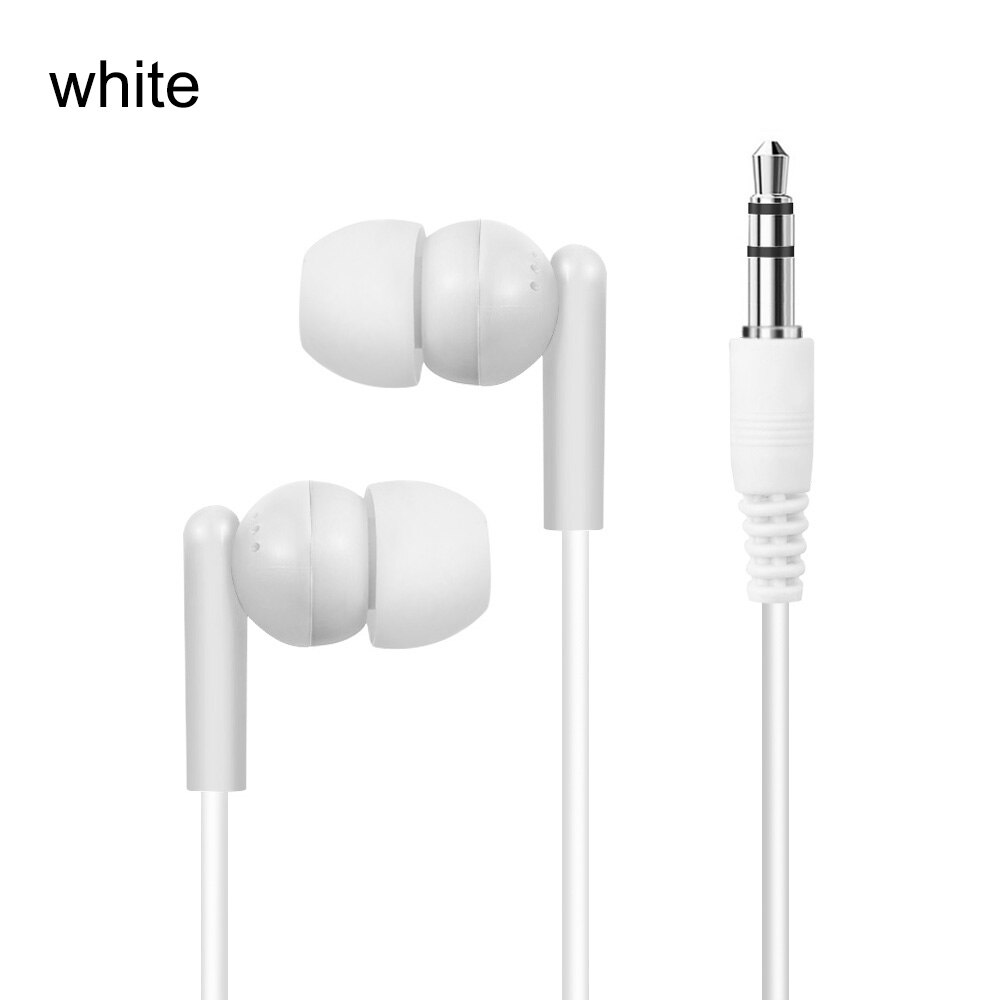 1PC 3.5mm Microphone Headset Noise Cancelling Stereo Headset Head Headphone Earphones For PC Computer Phone: white