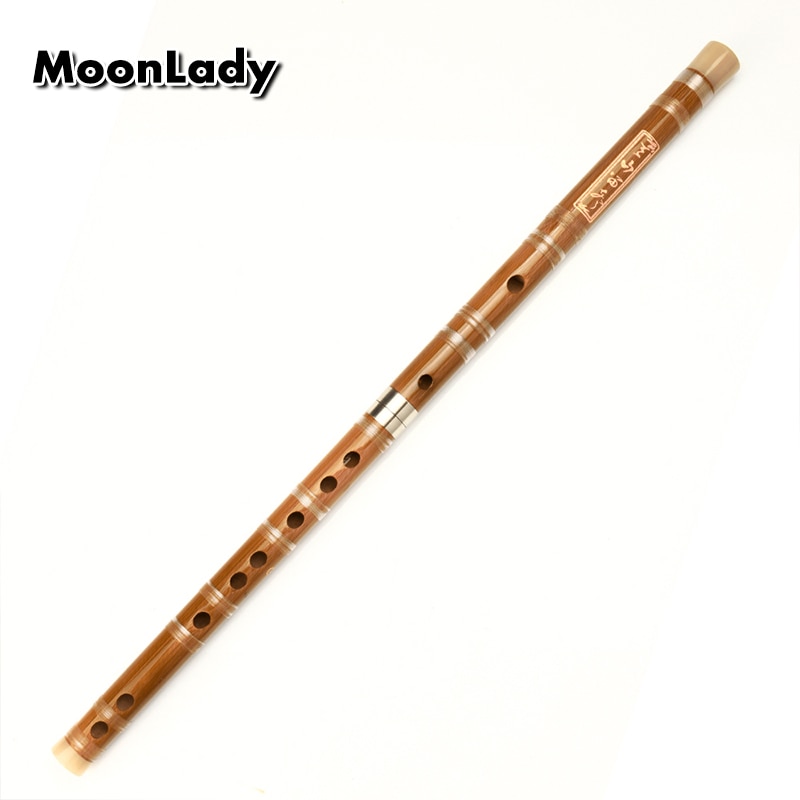 C / d / e / f / g nøgle, der kan adskilles bambusfløjte med hvid linje musikinstrumenter begrænsning horn kinesisk træblås musikinstrument
