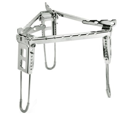 Outdoor Cooking Camping Portable Folding Stainless Steel Triangle Bracket Foldable Stove Pot Stand