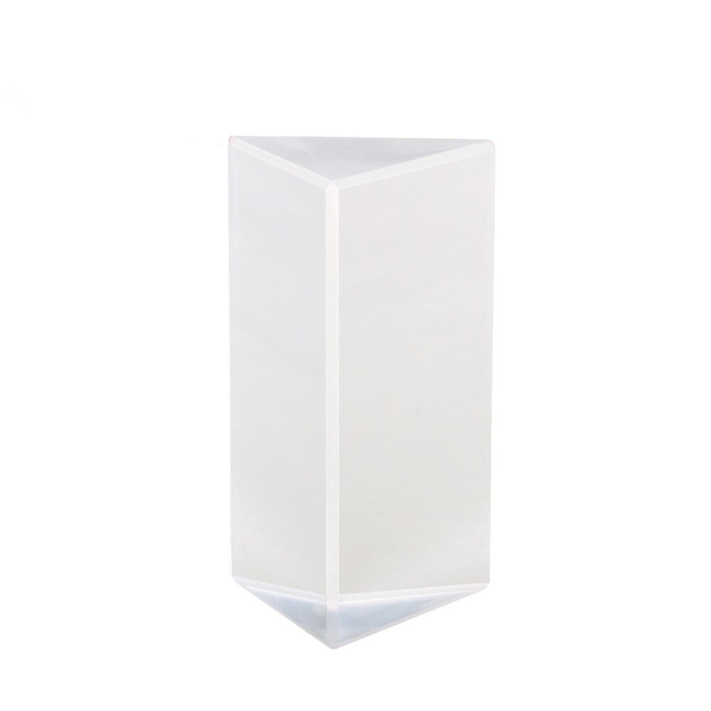 Unique Precision Physics Teaching Optical Glass Triangular Prism