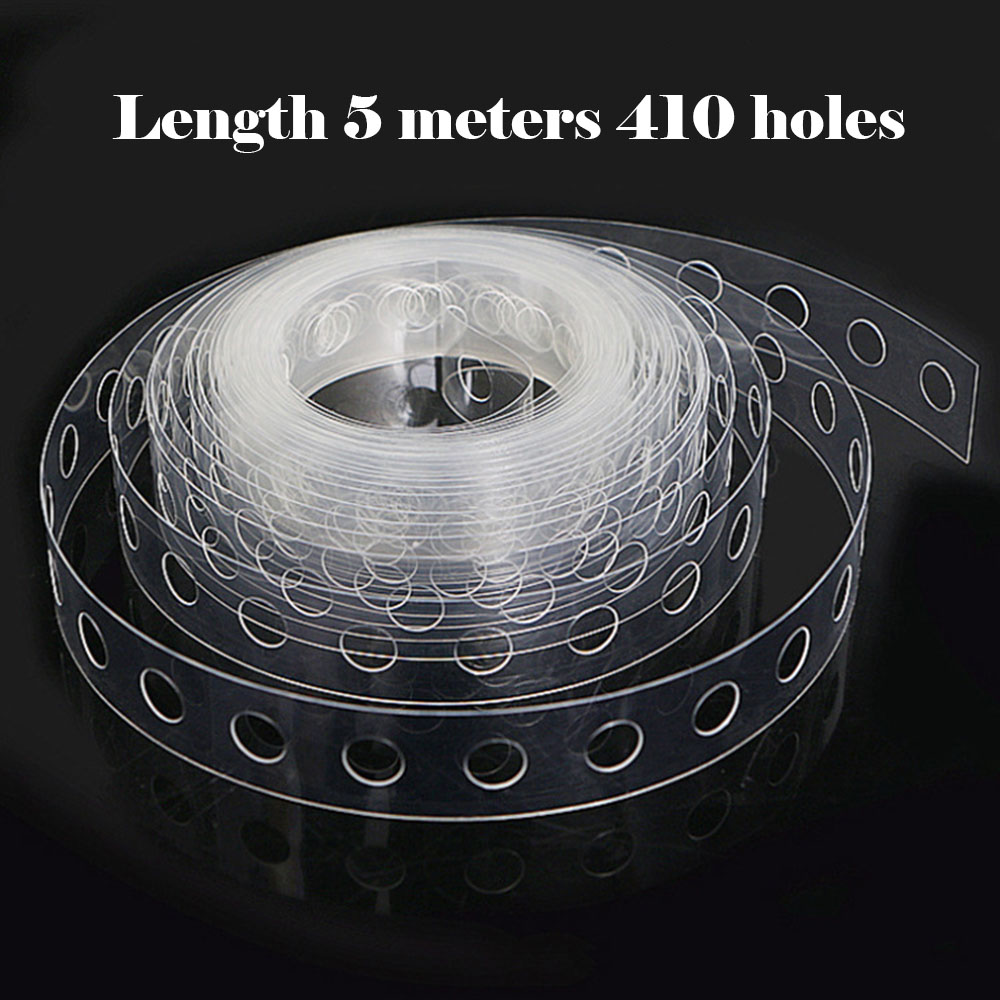 Balloon accessories 5M balloon chain single hole ribbon point wedding party birthday background decoration balloon chain arch ha