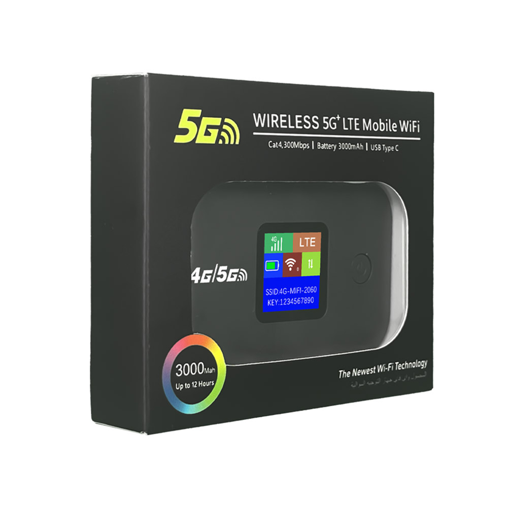 Przenośny kieszonkowy router Wi-Fi 4G 2100mAh wzmacniacz sygnału z gniazdem karty SIM modem bezprzewodowy router bezprzewodowy 4G wzmacniacz Wi-Fi: Bundle2