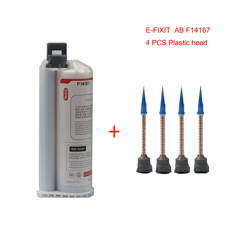 E-FIXIT AB Mixing Structural Adhesive Dedicated For iPhone 8-12 Pro Max Back Cover Glass Lens LCD Frame Bezel Bonding Glue