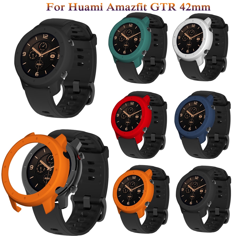Protector Case Voor Xiaomi Amazfit Gtr 42Mm Pc Horloge Gevallen Cover Shell Frame Protector Voor Huami Amazfit Gtr 42Mm Accessoires
