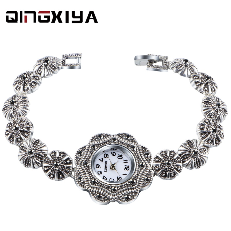 QINGXIYA Women's Quartz Watches Ladies Bracelet wWatch Women Watches Luxury Diamond Wrist watch clock reloj mujer