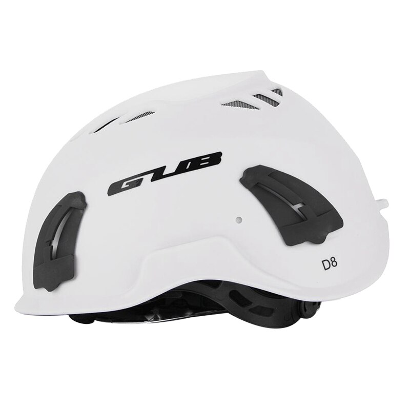 GUB Multi-Funktionale Klettern Helm MTB Fahrrad Helm für draussen Klettern Radfahren Bergsteigen: Weiß