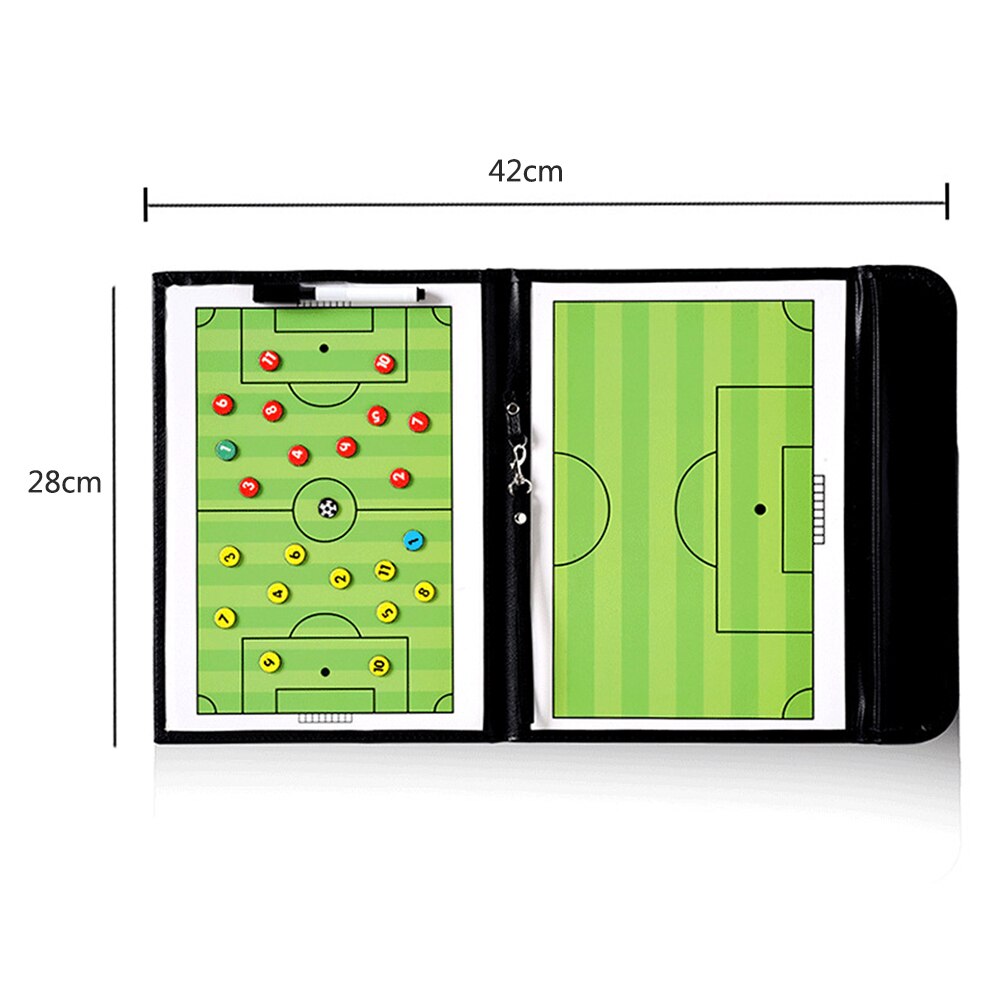 53cm Portable Magnetic Football Coaching Board Foldable Soccer Training Boards Soccer Practice Board