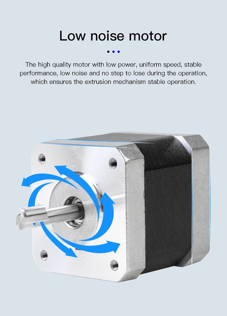 3D Printer Stepper Motor 42-34 with Synchronous wheel for REPRAP Makerbot Creality Ender 3,CR10 Series,Ender 3 V2 3D Printer